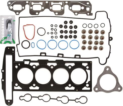Evergreen SA-9761229046-5 Full Gasket Set Bearings Rings Compatible With/For 07-08 Chevrolet Pontiac Saturn Ion 2.2L DOHC in Saudi Arabia