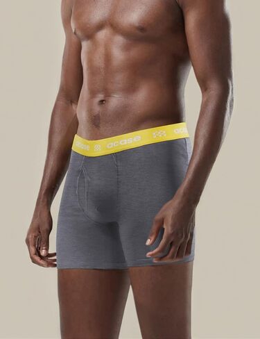 1/3/4-Pack Mens Boxers Briefs Cotton Soft Breathable Boxer Trunks Stretch Performance Underwear for Men in Saudi Arabia