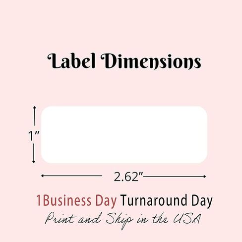 120 Count Personalized Floral Return Address Labels-Mailing Labels for Envelopes, Self Adhesive Flat Sheet Rectangle Personalized Name Stickers (1), 2.62 inch X 1 inch in Saudi Arabia