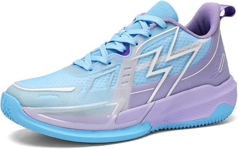 Moodeng Women's Basketball Shoes High Top Breathable Non Slip Shock Absorption Athletic Shoes for Outdoor Indoor Court Training in Saudi Arabia