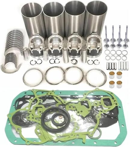 1Set 4BD1 Overhaul Rebuild Kit For 4BD1 4BD1T 3.9L NPR NQR Excavators EX90 100 100-2 100-4 100-3 120 EX150 in Saudi Arabia