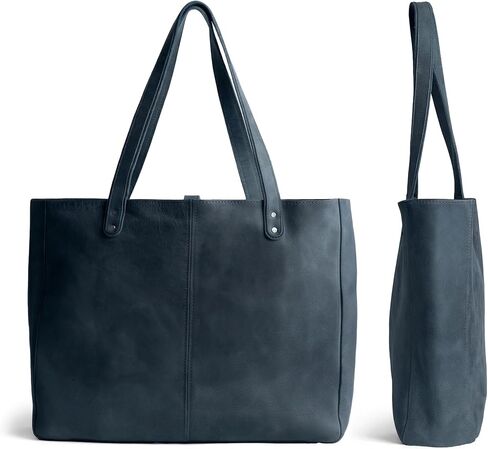 Hide & Drink, Formal Tote Bag, Top Handle Shoulder Bag for Women, Stylish Bag for Shopping, Full Grain Leather, Handmade, Bourbon Brown in Saudi Arabia