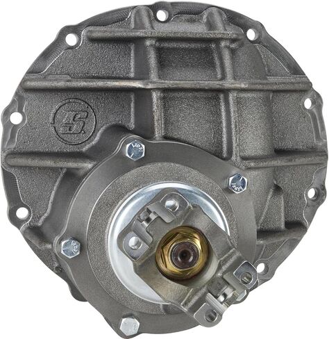 Speedway Motors 9 بوصة Helical Gear Posi مجموعة الأعضاء الثالثة مع نسبة 3.50 و31 محورًا خددًا، وعلبة حديدية عقيدية، وترس تفاضلي محدود الانزلاق مُجمَّع بدقة in Kuwait