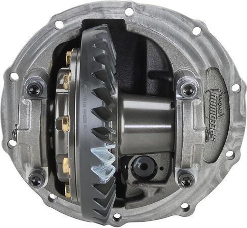 Speedway Motors 9 بوصة Helical Gear Posi مجموعة الأعضاء الثالثة مع نسبة 3.50 و31 محورًا خددًا، وعلبة حديدية عقيدية، وترس تفاضلي محدود الانزلاق مُجمَّع بدقة in Kuwait