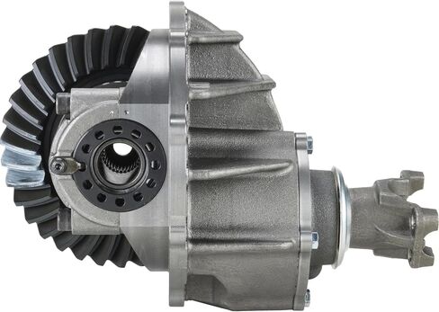 Speedway Motors 9 بوصة Helical Gear Posi مجموعة الأعضاء الثالثة مع نسبة 3.50 و31 محورًا خددًا، وعلبة حديدية عقيدية، وترس تفاضلي محدود الانزلاق مُجمَّع بدقة in Kuwait