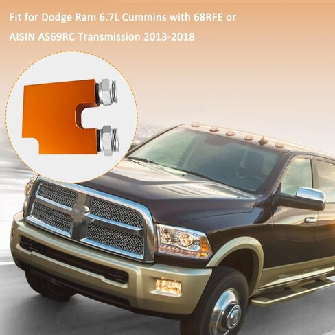 استبدال صمام الالتفافية الحراري لـ 6.7L Cummins 2013-2018 Ram 2500/3500، 68RFE AS69RC طقم تدفق مبرد ناقل الحركة، يستبدل 3100052392 68186711AA 68186711AB in Kuwait