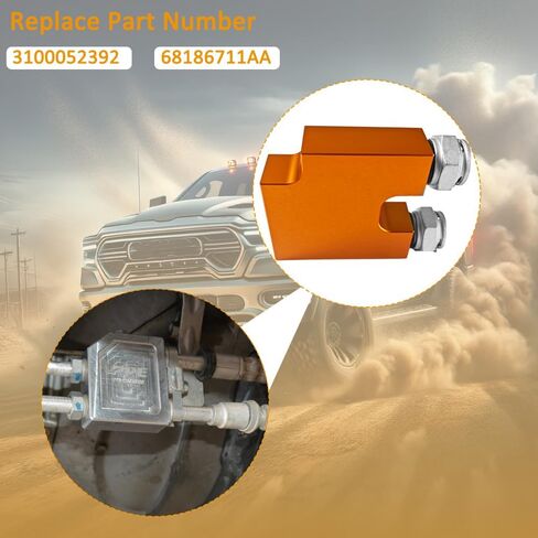 استبدال صمام الالتفافية الحراري لـ 6.7L Cummins 2013-2018 Ram 2500/3500، 68RFE AS69RC طقم تدفق مبرد ناقل الحركة، يستبدل 3100052392 68186711AA 68186711AB in Kuwait