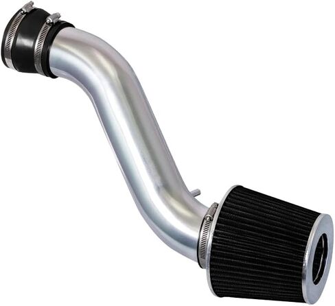 مجموعة مدخل هواء Rtunes Racing Short Ram + مجموعة فلتر متوافقة مع 93-98 Grand Cherokee 5.2L 5.9L V8 (أسود) in Saudi Arabia