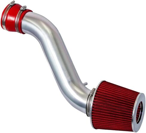 مجموعة مدخل هواء Rtunes Racing Short Ram + مجموعة فلتر متوافقة مع 93-98 Grand Cherokee 5.2L 5.9L V8 (أسود) in Saudi Arabia
