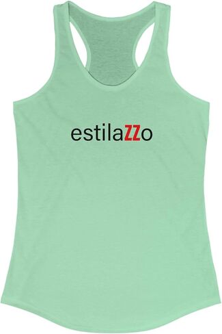 estilaZZo Italy Women's Ideal Racerback Tank in Saudi Arabia