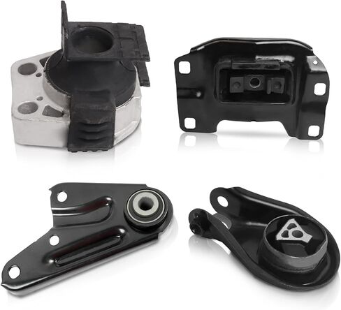 ENA Engine and Trans Mount Set of 4 Compatible with Mazda 3 2004 2005 2006 2007 2008 2009 2010 3 2.0L 2.3L (No Turbo) Automatic Transmission Replacement for A4404 A4405 A4418 A5312 9196 9222 3103 9632 in Kuwait
