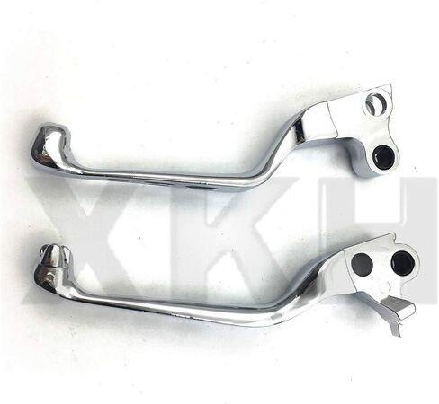 SMT-Chrome CNC Aluminum Black Brake Clutch Skull Zombie Lever Compatible with H-D XL Sportster 883 1200 softail [B01D0QWG66] in Saudi Arabia