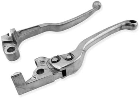 SKULL PIVOT- Black Motorcycle Brake Clutch Levers Adjustable Replacement Compatible with FZ6 FZ8 FZ07| 09 FJ09 MT07| 09 XSR700 900 in Kuwait