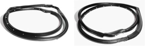 Full Door Weatherstrip Rubber Seal Set of 2 Pair for Jeep for TJ 1997-2006 for Wrangler 1997-2006 Front Left Right 1AWSD00374 5017463AF in Saudi Arabia