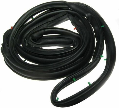 Full Door Weatherstrip Rubber Seal Set of 2 Pair for Jeep for TJ 1997-2006 for Wrangler 1997-2006 Front Left Right 1AWSD00374 5017463AF in Saudi Arabia