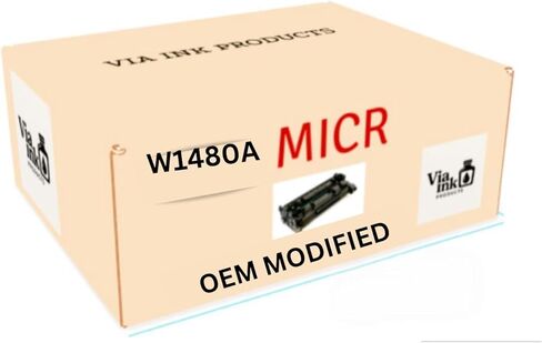 | 148A MICR Toner Modified OEM Replacement for HP W1480A | Laser Pro 4001dn 4001dne 4001dw 4001dwe 4001n 4001ne | Check Printer Magnetic Ink Cartridge in Saudi Arabia