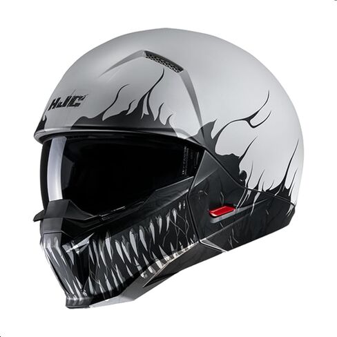 HJC i20 Scraw Open Face Motorcycle Helmet, DOT Approved (MC1SF, Large) in Saudi Arabia