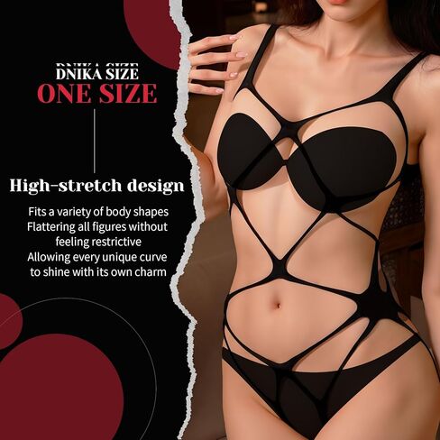 Sexy Open Crotch Striped PrintedHollow Jumpsuit in Saudi Arabia