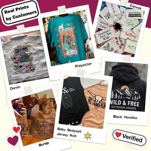 لفة فيلم نقل DTF، مقاس 13 بوصة × 328 قدمًا - لمسة نهائية لامعة للنقل، فيلم PET مطلي على الوجهين، متوافق مع التقشير الساخن والبارد in Kuwait