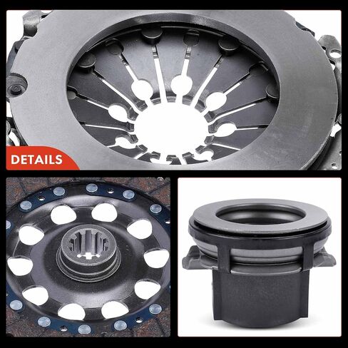 A-Premium Transmission Clutch Kit Compatible with BMW 325xi 2001-2003 2.5L, 330Ci 2001-2003 2006 3.0L, 330i 2001-2003 3.0L, 530i 2001-2003 3.0L, Z3 2001-2002 3.0L in Saudi Arabia