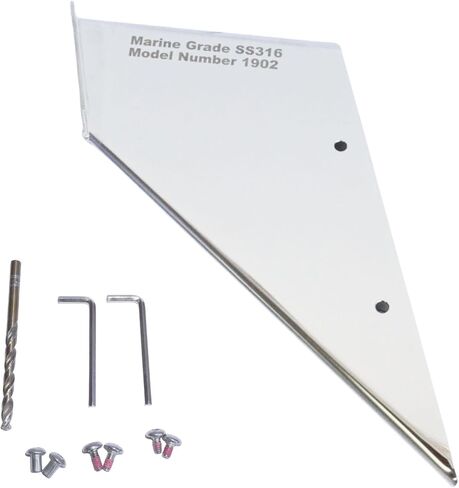 Boat Marine 27151 Safe-Skeg Skeg Protector Guard for Yamaha 150 175 200 300 350 HP Outboard Motor 316 Stainless Steel in Saudi Arabia
