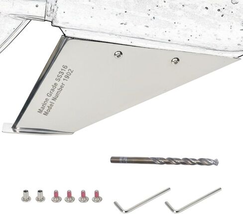 Boat Marine 27151 Safe-Skeg Skeg Protector Guard for Yamaha 150 175 200 300 350 HP Outboard Motor 316 Stainless Steel in Saudi Arabia