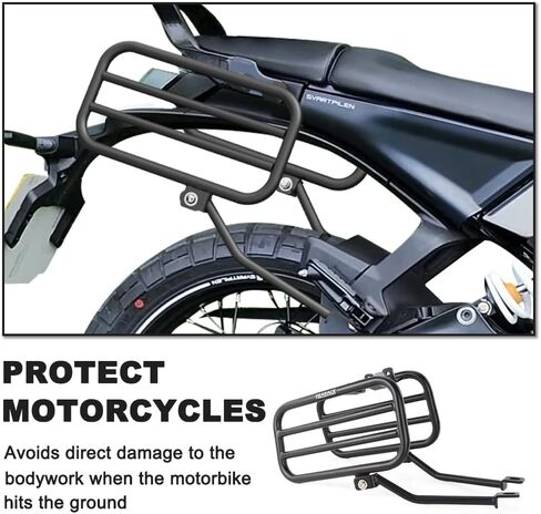 رفوف دعم السرج مناسبة لـ Husqvarna Svartpilen/Vitpilen 250/401 2024-2025 رف حامل جانبي للدراجات النارية in Saudi Arabia