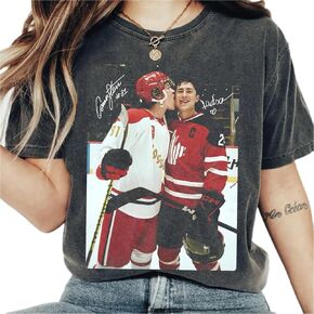 Comfort Colors® Hollanov Heated Rivalry Shirt, Hockey Romance Inspired Unisex Graphic Tee Pepper in Kuwait