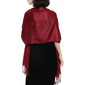 Peach Couture Women’s Pashmina Shawl Wrap – Warm Long Large Scarf for Evening Dress, Bridesmaid, Wedding & Bridal Wear in Kuwait