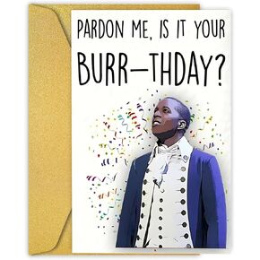 بطاقات عيد ميلاد هاملتون من QualityLife، بطاقة عيد ميلاد بور، بطاقة عيد ميلاد ميرش الموسيقية، عفوًا، هل هذا هو يوم عيد ميلاد بور الخاص بك؟ in Kuwait