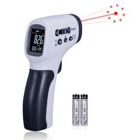 Temperature Gun for Meat,Automotive Infrared Thermometer Gun with Ring Laser DS12:1,Digital Thermal Gun with Adjustable Emissivity&High/Low Alarm,-58~1400℉IR Temp Gun for Engine,Brakes&HVAC in Kuwait