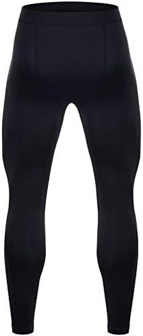 Men's Compression Sports Pants Fast Drying Fitness Sports Pants Running Tight Pants Training Tight Pants Black red Gray line in Saudi Arabia