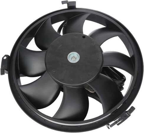 Cooling Fan Assembly Compatible with 2000-2004 for Audi for A6 Quattro 2.7L 1996-2000 for Audi for A4 2.8L, Black Radiator Fan Direct Fit Replacement for Engine Cooling Fan in Saudi Arabia