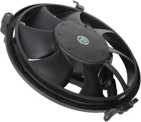 Cooling Fan Assembly Compatible with 2000-2004 for Audi for A6 Quattro 2.7L 1996-2000 for Audi for A4 2.8L, Black Radiator Fan Direct Fit Replacement for Engine Cooling Fan in Saudi Arabia
