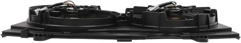 Radiator Cooling Fan Assembly Compatible with 2007-2012 for Nissan for Sentra 2.0L, Black Radiator Fan Direct Fit Replacement for Engine Cooling Fan in Saudi Arabia