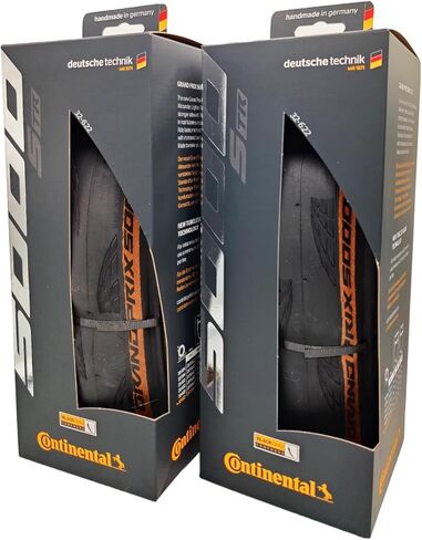 Continental Grand Prix 5000 S TR 700x28 Black/Transparent - Tubeless Ready - Pack of 2 Tires in Kuwait