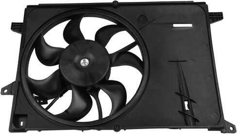 Radiator Cooling Fan Assembly Compatible with 2016-2022 for Chevrolet for Spark 1.4L, Black Radiator Fan Direct Fit Replacement for Engine Cooling Fan in Saudi Arabia