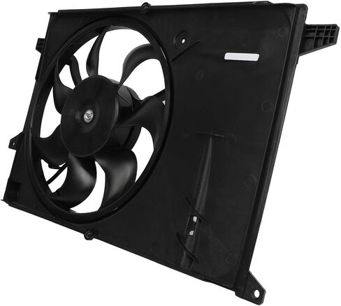 Radiator Cooling Fan Assembly Compatible with 2016-2022 for Chevrolet for Spark 1.4L, Black Radiator Fan Direct Fit Replacement for Engine Cooling Fan in Saudi Arabia