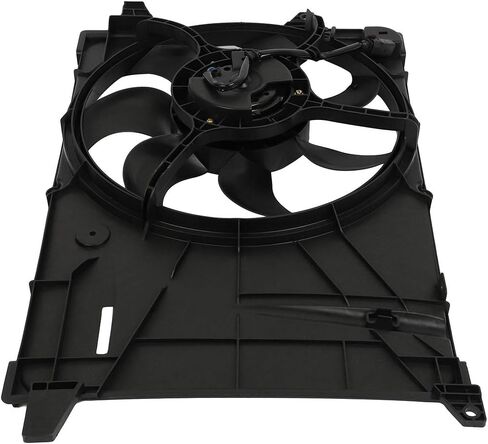 Radiator Cooling Fan Assembly Compatible with 2016-2022 for Chevrolet for Spark 1.4L, Black Radiator Fan Direct Fit Replacement for Engine Cooling Fan in Saudi Arabia
