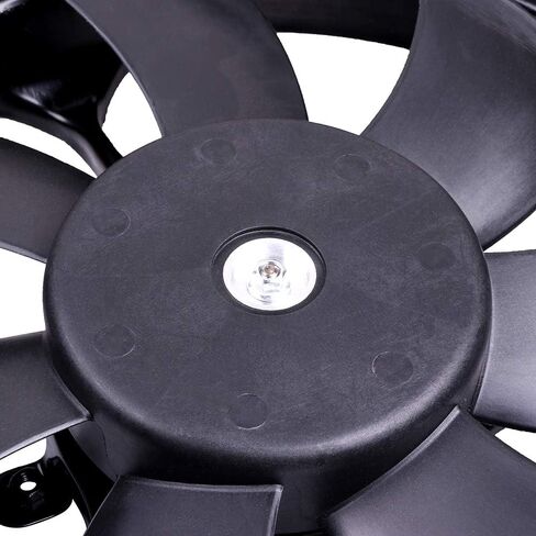 Radiator Cooling Fan Assembly Compatible with 2006-2011 for Honda for Civic 1.8L 2006-2011 for Honda for Civic 2.0L, Black Radiator Fan Direct Fit Replacement for Engine Cooling Fan in Saudi Arabia