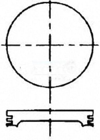 Piston for 1953-1957 Chevrolet Two Ten Series in Saudi Arabia