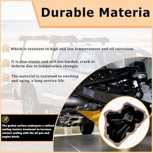 30893 طقم حشيات وعاء زيت المحرك متوافق مع Chevy/GMC/كاديلاك 5.3 6.2 V8 2014-2018 سيلفرادو سييرا 1500 2015-2020 يوكون سوبربان يوكون XL تاهو 2015-2020 إسكاليد ESV استبدال in Kuwait