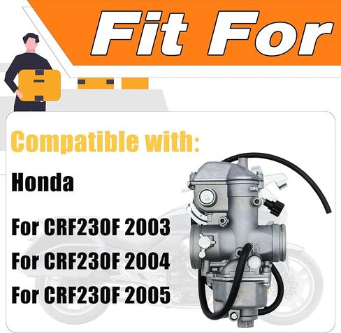 Carburetor Fit for Honda CRF230F CRF 230F 2003 2004 2005, Repalces# 16100-KPS-902 Carb in Saudi Arabia