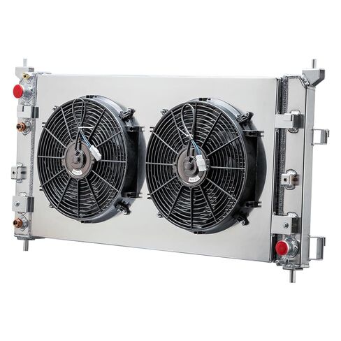 4 Row Radiator Shroud Fan Relay Compatible with 2019-2023 Chevy Silverado GMC Sierra 1500 5.3L 6.2L V8 in Kuwait