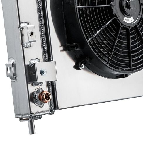 4 Row Radiator Shroud Fan Relay Compatible with 2019-2023 Chevy Silverado GMC Sierra 1500 5.3L 6.2L V8 in Kuwait