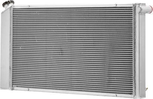 4-Core Aluminum Radiator Shroud Fan Relay Compatible With 1977-1992 Cadillac Brougham DeVille Fleetwood CC232 3.8L 4.1L 5.0L 5.7L-7.0L V6 V8 in Kuwait