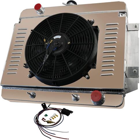 4 Row Radiator Shroud Fan Relay Compatible With 1969-1970 Chevy Bel/Caprice/Impala/Kingswood 4.1L 5.3L 5.7L 6.5L 6.6L-7.0L l6 V8 in Kuwait