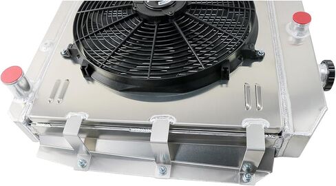 3 Row Radiator Shroud Fan Relay Compatible With 1955-1959 1956 1957 Chevy Truck 3100 3200 3400 3500 3600 3800 3.8L 4.3L 4.6L 5.3L 5.7L l6 V8 in Kuwait