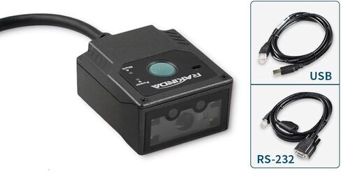LV3000H USB RS232 ثابت جبل 2D QR رمز Datamatrix PDF417 Aztec ماسح الباركود جواز السفر OCR وحدة قارئ LJX (RS232) in Saudi Arabia