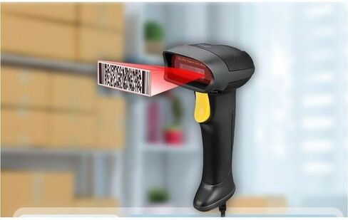 Adesso NuScan 2500 2D Barcode Scanner Wireless Bluetooth & 2.4GHz Handheld Bar Code Reader with Charging Cradle for POS Inventory Management in Saudi Arabia